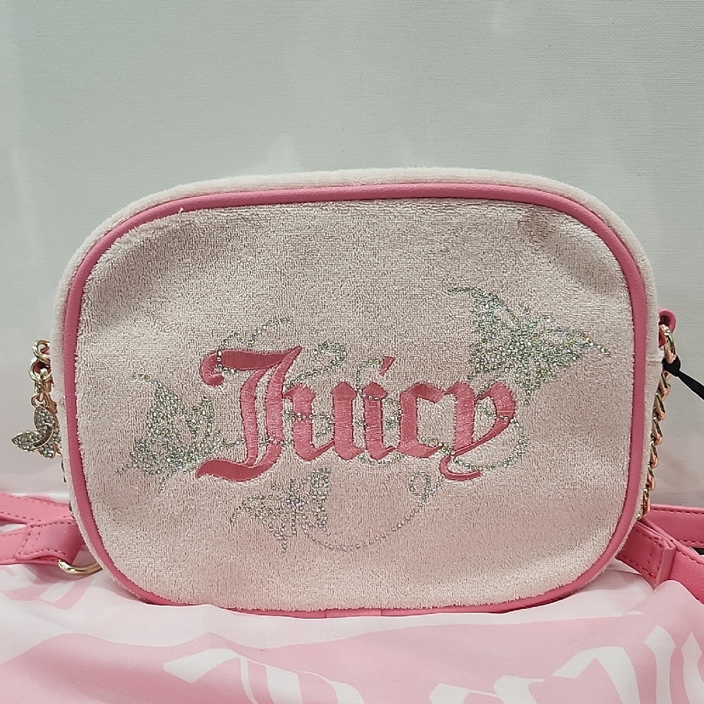 Juicy Couture Blush Pink Crossbody Bag
